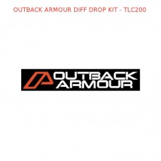 OUTBACK ARMOUR DIFF DROP KIT - TLC200 - OASU3211003